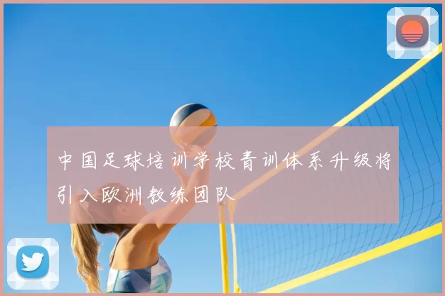 中国足球培训学校青训体系升级将引入欧洲教练团队